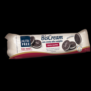 Biscream - Biscuiti cu Crema Vanilie 125G