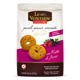 Biscuiti cu Fructe de Padure fara Gluten 250G