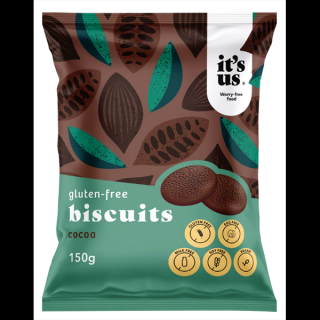 Biscuiti Fragezi fara Gluten cu Cacao 150g
