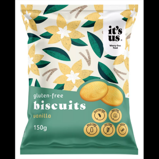 Biscuiti Fragezi fara Gluten cu Vanilie 150g
