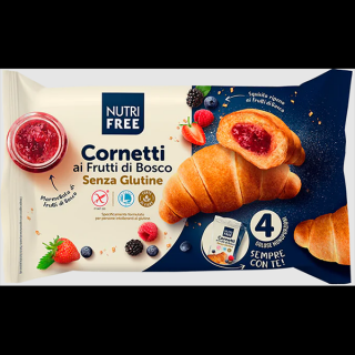 Cornetti - Cornulete cu fructe de padure 240g