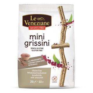 Mini Grissini fara gluten cu Amarant si Hrisca 250G