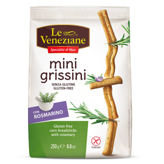 Mini Grissini fara Gluten cu Rozmarin 250G