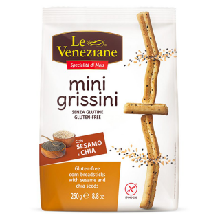 Mini Grissini fara Gluten cu Susan si Chia 250