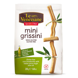 Mini Grissini fara Gluten cu Ulei de Masline 250G