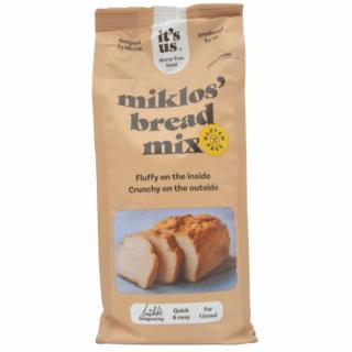 Mix de Faina fara Gluten pentru Paine Alba Miklos 500g