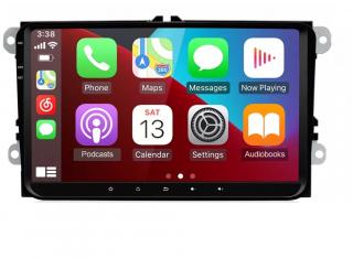 Navigatie Android 13 Carplay VW Golf Passat EOS Tiguan Polo Touran Caddy Amarok , Ecran 9 inch IPS , 2GB + 32 GB ROM