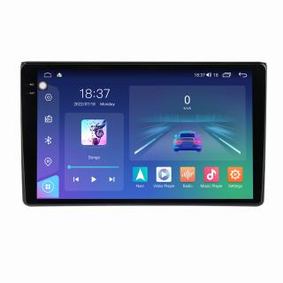 Navigatie Audi A4 B6 B7 Seat Exeo din 2001-2008, Rezolutie 2K, Ecran QLED 9.5 inch, 8GB RAM si 128GB ROM, Android, Procesor Octacore, Slot sim 4G, Sunet DSP, Wireless Carplay