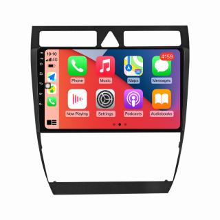 Navigatie Audi A6 C5 din 1997-2004, Android 14 , 4GB RAM, Octacore, Slot Sim 4G, DSP, GPS, Wi-FI, Carplay, Android Auto, USB, Bluetooth, Waze, Touchscreen, 9 inch