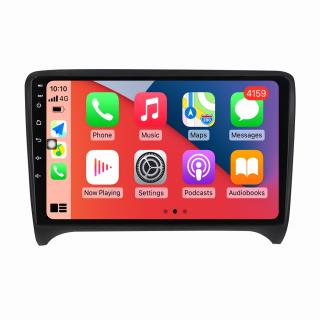 Navigatie Audi TT din 2006-2014, 4GB RAM si 32GB ROM, Display QLED 9 inch, Wireless Carplay si Android Auto, Procesor Octacore, Slot sim 4G, Sunet DSP, Camera Marsarier, Bluetooth