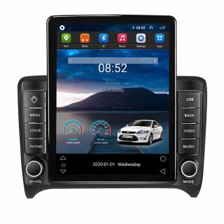 Navigatie Audi TT din 2006-2014, Display TESLA 9.5 inch, 2GB RAM si 32GB ROM, Wireless Carplay si Android Auto, Procesor Octacore, Slot sim 4G, Sunet DSP, Camera Marsarier, Bluetooth, USB, Wi Fi, Radi