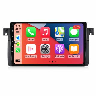 Navigatie BMW SERIA 3 E46 din 1999-2006, Android 14 , 4GB RAM, Octacore, Slot Sim 4G, DSP, GPS, Wi-FI, Carplay, Android Auto, USB, Bluetooth, Waze, Touchscreen, 9 inch