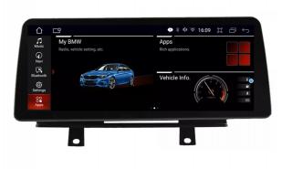 Navigatie BMW Seria 3 F30 din 2013 - 2019, Ecran 12.3 inch QLED Bluray Full HD 1920   720p, 4GB RAM si 64GB ROM, Carplay Wireless si Android Auto, Procesor Octacore, Slot Sim 4G