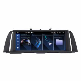 Navigatie  BMW Seria 5 F10 F11 ( 2013 - 2016 ) NBT , Android 13 , 6GB RAM + 64 GB ROM , Ecran 10 inch , Waze , Youtube , Internet , 4G , Bluetooth , Mirrorlink