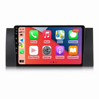 Navigatie BMW X5 E53 Seria 5 E39 , 4GB RAM si 64GB ROM, Ecran QLED 9 inch, Android 14, Procesor Octacore, Slot sim 4G, Sunet DSP, Wireless Carplay si Android Auto, Camera Marsarier