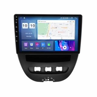 Navigatie Citroen C1 ( 2005 - 2015 )  4GB RAM si 64GB ROM, Ecran QLED 9 inch, Android 14, Procesor Octacore, Slot sim 4G, Sunet DSP, Wireless Carplay si Android Auto, Camera Marsarier