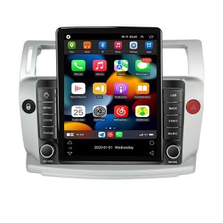 Navigatie Citroen C4 din 2004 - 2011, Ecran TESLA 9.7 inch, 4 GB RAM si 64 GB ROM, Slot Sim 4G, Procesor Octa Core, Carplay integrat, Procesor Sunet Digital DSP, Android, Aplicatii, Usb, Wi Fi,