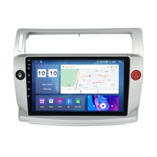 Navigatie Citroen C4 din 2004-2014,  Android 14 , 4GB RAM, Octacore, Slot Sim 4G, DSP, GPS, Wi-FI, Carplay, Android Auto, USB, Bluetooth, Waze, Touchscreen, 9 inch