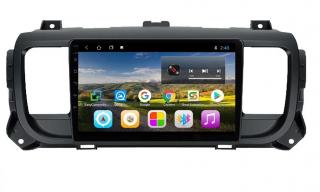 Navigatie Citroen Jumpy 3 Spacetourer ( 2016 - 2021 ) Android 13, 2GB RAM si 32GB ROM, Display IPS 9 inch, Camera Marsarier, Internet, Aplicatii, Wi Fi, Usb, Bluetooth