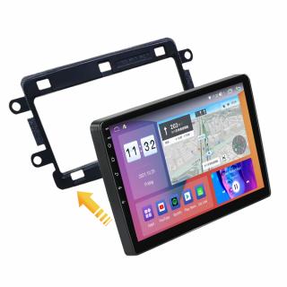 Navigatie Dacia Logan 2 Sandero Duster Dokker Renault Captur Lada Xray, 8GB RAM si 128GB ROM, Ecran QLED 9 inch, Android 14, Procesor Octacore, Slot sim 4G, Sunet DSP, Wireless Carplay