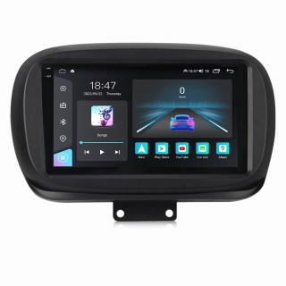 Navigatie Fiat 500X din 2014-2020, Rezolutie 2K, Display QLED 9.5 inch, 4GB RAM si 64GB ROM, Android, Procesor Octacore, Slot sim 4G, Sunet DSP, Wireless Carplay si Android Auto, Camera Marsarier, USB