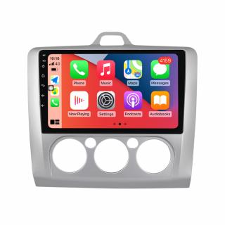 Navigatie Ford Focus mk2 din 2004-2011, 4GB RAM si 32GB ROM, Display QLED 9 inch, Wireless Carplay si Android Auto, Procesor Octacore, Slot sim 4G, Sunet DSP, Camera Marsarier, Bluetooth, USB, Wi Fi,