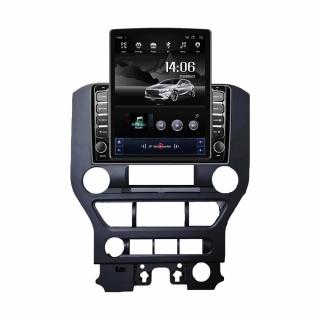 Navigatie Ford Mustang din 2014-2021, Display TESLA 9.5 inch, 2GB RAM si 32GB ROM, Wireless Carplay si Android Auto, Procesor Octacore, Slot sim 4G, Sunet DSP, Camera Marsarier, Bluetooth, USB, Wi Fi,