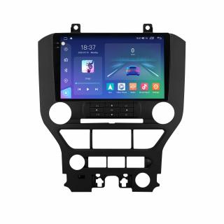 Navigatie Ford Mustang din 2014-2021, Rezolutie 2K, Display QLED 9.5 inch, 4GB RAM si 64GB ROM, Android, Procesor Octacore, Slot sim 4G, Sunet DSP, Wireless Carplay si Android Auto, Camera Marsarier,