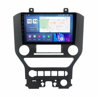 Navigatie Ford Mustang din 2015 - 2021, 8GB RAM si 128GB ROM, Ecran QLED 9 inch, Android 14, Procesor Octacore, Slot sim 4G, Sunet DSP, Wireless Carplay si Android Auto, Camera Marsarier