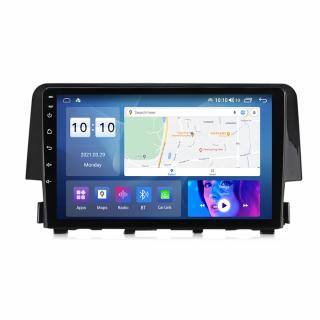 Navigatie Honda Civic ( 2016 - 2020 ) , 4GB RAM si 64GB ROM, Ecran QLED 9 inch, Android 14, Procesor Octacore, Slot sim 4G, Sunet DSP, Wireless Carplay si Android Auto, Camera Marsarier