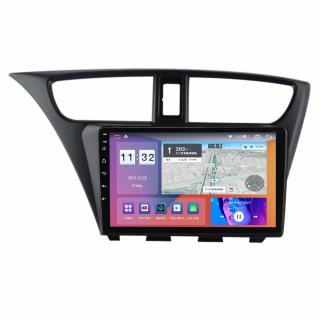 Navigatie Honda Civic Hatchback din 2012 - 2017, 8GB RAM si 128GB ROM, Ecran QLED 9 inch, Android 14, Procesor Octacore, Slot sim 4G, Sunet DSP, Wireless Carplay si Android Auto, Camera Marsarier