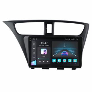 Navigatie Honda Civic Hatchback din 2012-2017, Rezolutie 2K, Ecran QLED 9.5 inch, 8GB RAM si 128GB ROM, Android, Procesor Octacore, Slot sim 4G, Sunet DSP, Wireless