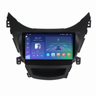 Navigatie Hyundai Elantra din 2011-2016, Rezolutie 2K, Display QLED 9.5 inch, 4GB RAM si 64GB ROM, Android, Procesor Octacore, Slot sim 4G, Sunet DSP, Wireless Carplay si Android Auto, Camera Marsarie