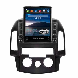 Navigatie Hyundai i30 din 2007-2012, Display TESLA 9.5 inch, 2GB RAM si 32GB ROM, Wireless Carplay si Android Auto, Procesor Octacore, Slot sim 4G, Sunet DSP, Camera Marsarier, Bluetooth, USB, Wi Fi,