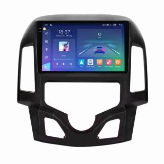 Navigatie Hyundai i30 din 2007-2012, Rezolutie 2K, Display QLED 9.5 inch, 4GB RAM si 64GB ROM, Android, Procesor Octacore, Slot sim 4G, Sunet DSP, Wireless Carplay si Android Auto, Camera Marsarier, U