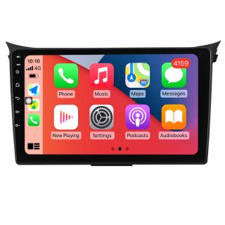 Navigatie Hyundai i30 din 2011-2017, 4GB RAM si 32GB ROM, Display QLED 9 inch, Wireless Carplay si Android Auto, Procesor Octacore, Slot sim 4G, Sunet DSP, Camera Marsarier, Bluetooth, USB, Wi Fi, Rad