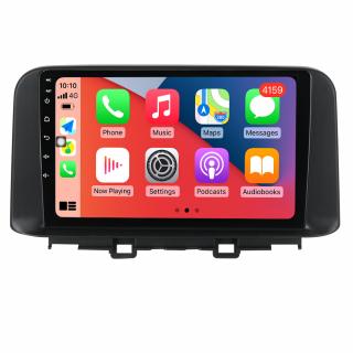 Navigatie Hyundai Kona din 2018-2020, Rezolutie 2K, Display QLED 9.5 inch, 4GB RAM si 64GB ROM, Android, Procesor Octacore, Slot sim 4G, Sunet DSP, Wireless Carplay si Android Auto, Camera Marsarier,