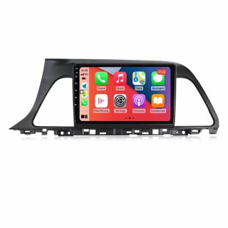Navigatie Hyundai Sonata 9 din 2015 - 2018, 8GB RAM si 128GB ROM, Ecran QLED 9 inch, Android 14, Procesor Octacore, Slot sim 4G, Sunet DSP, Wireless Carplay si Android Auto, Camera Marsarier