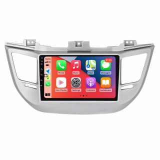 Navigatie Hyundai Tucson din 2014-2018, Android 14 , 4GB RAM, Octacore, Slot Sim 4G, DSP, GPS, Wi-FI, Carplay, Android Auto, USB, Bluetooth, Waze, Touchscreen, 9 inch