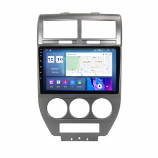 Navigatie Jeep Compass din 2006 - 2010, 8GB RAM si 128GB ROM, Ecran QLED 9 inch, Android 14, Procesor Octacore, Slot sim 4G, Sunet DSP, Wireless Carplay si Android Auto, Camera Marsarier