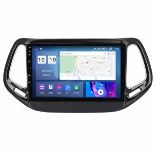 Navigatie Jeep Compass din 2016 - 2018, Android 13, 2GB RAM si 32GB ROM, Display IPS 9 inch, Camera Marsarier, Internet, Aplicatii, Wi Fi, Usb, Bluetooth