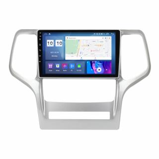 Navigatie Jeep Grand Cherokee din 2010 - 2013, 8GB RAM si 128GB ROM, Ecran QLED 9 inch, Android 14, Procesor Octacore, Slot sim 4G, Sunet DSP, Wireless Carplay si Android Auto, Camera Marsarier