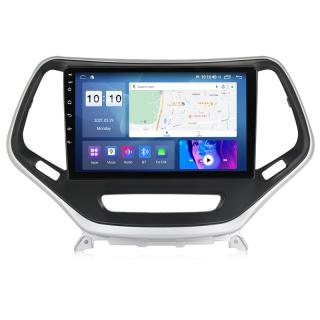 Navigatie Jeep Grand Cherokee din 2014 - 2020, 8GB RAM si 128GB ROM, Ecran QLED 9 inch, Android 14, Procesor Octacore, Slot sim 4G, Sunet DSP, Wireless Carplay si Android Auto, Camera Marsarier
