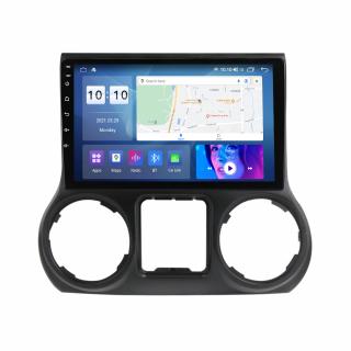 Navigatie Jeep Wrangler din 2011 - 2018, 4GB RAM si 64GB ROM, Ecran QLED 9 inch, Android 14, Procesor Octacore, Slot sim 4G, Sunet DSP, Wireless Carplay si Android Auto, Camera Marsarier