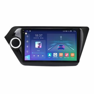 Navigatie Kia Rio din 2011-2016, Rezolutie 2K, Ecran QLED 9.5 inch, 8GB RAM si 128GB ROM, Android, Procesor Octacore, Slot sim 4G, Sunet DSP, Wireless Carplay