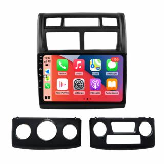 Navigatie Kia Sportage din 2007 - 2012,  Android 14 , 4GB RAM, Octacore, Slot Sim 4G, DSP, GPS, Wi-FI, Carplay, Android Auto, USB, Bluetooth, Waze, Touchscreen, 9 inch