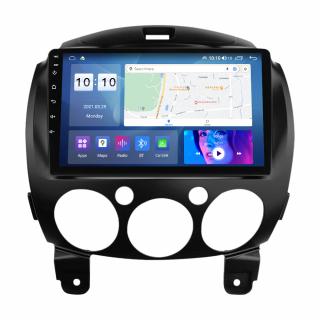 Navigatie Mazda 2 din 2007 - 2014 , 8GB RAM si 128GB ROM, Ecran QLED 9 inch, Android 14, Procesor Octacore, Slot sim 4G, Sunet DSP, Wireless Carplay si Android Auto, Camera Marsarier