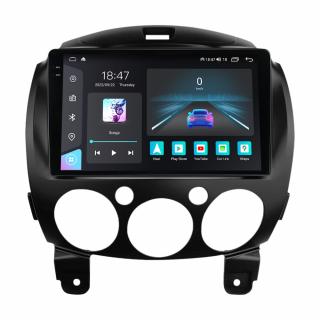 Navigatie Mazda 2 din 2007-2014, Rezolutie 2K, Ecran QLED 9.5 inch, 8GB RAM si 128GB ROM, Android, Procesor Octacore, Slot sim 4G, Sunet DSP, Wireless Carplay si Android Auto