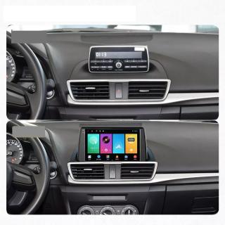 Navigatie Mazda 3 din 2013-2019, Rezolutie 2K, Display QLED 9.5 inch, 4GB RAM si 64GB ROM, Android, Procesor Octacore, Slot sim 4G, Sunet DSP, Wireless Carplay si Android Auto, Camera Marsarier, USB,