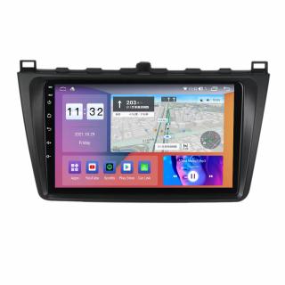 Navigatie Mazda 6 ( 2008 - 2014 ) , 4GB RAM si 64GB ROM, Ecran QLED 9 inch, Android 14, Procesor Octacore, Slot sim 4G, Sunet DSP, Wireless Carplay si Android Auto, Camera Marsarier
